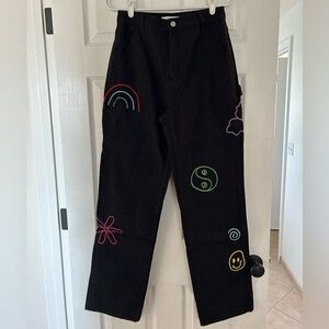 PacSun 90’s boyfriend embellished jeans